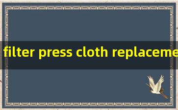 filter press cloth replacement pricelist